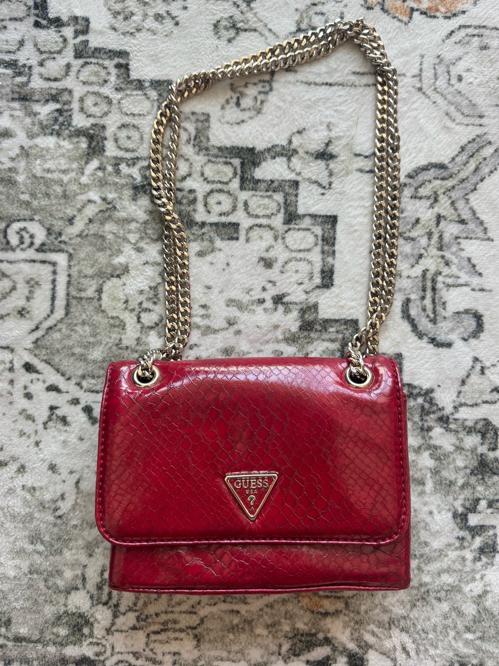 Guess Red Crossbody Bag